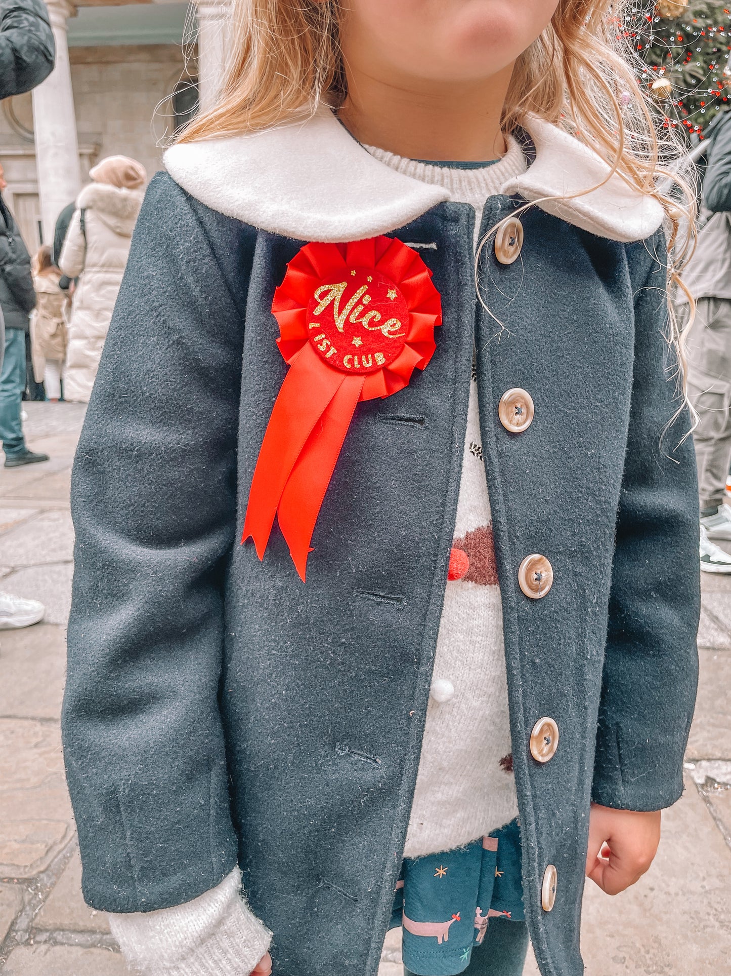 Nice list rosette badge