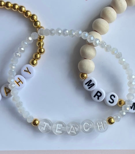 Teacher Bracelets