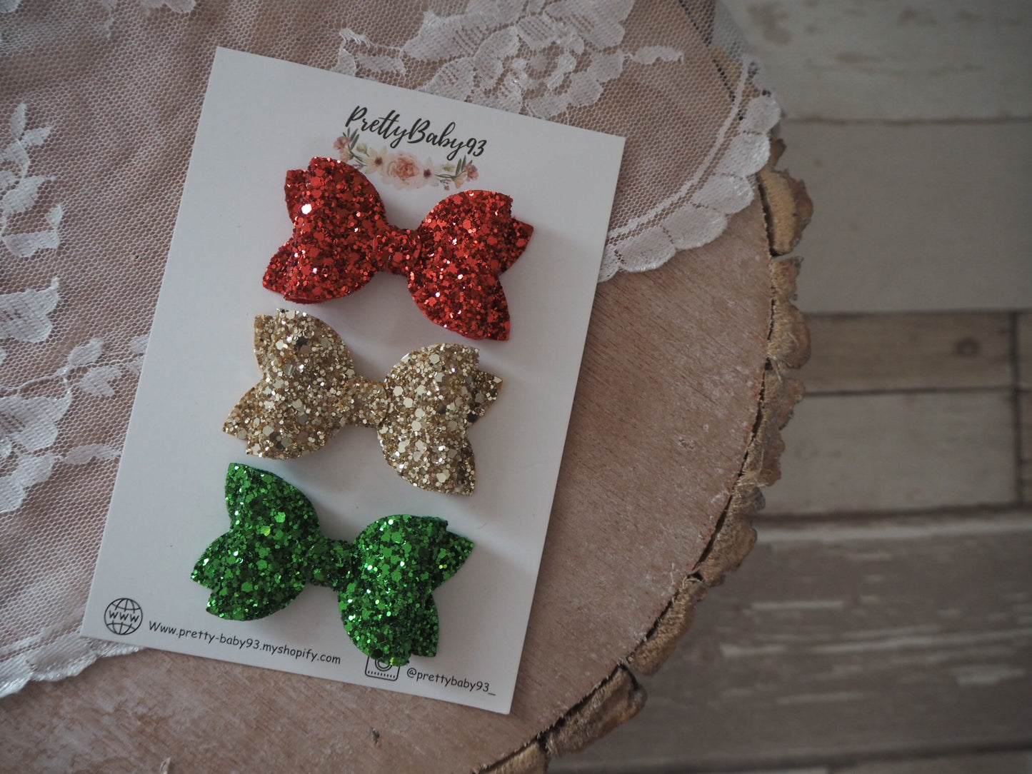 Trio of Christmas glitters (4092076916801)