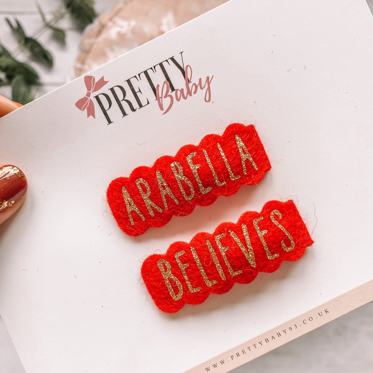 Personalised Believes Snap Set