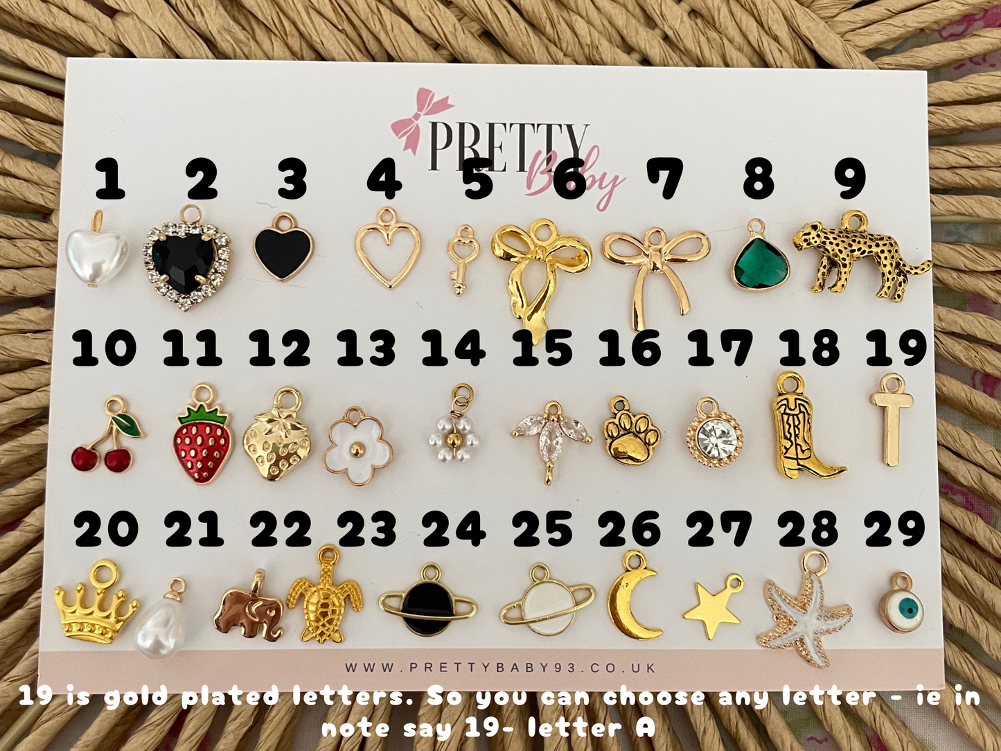 My Favourite Things - charm necklace