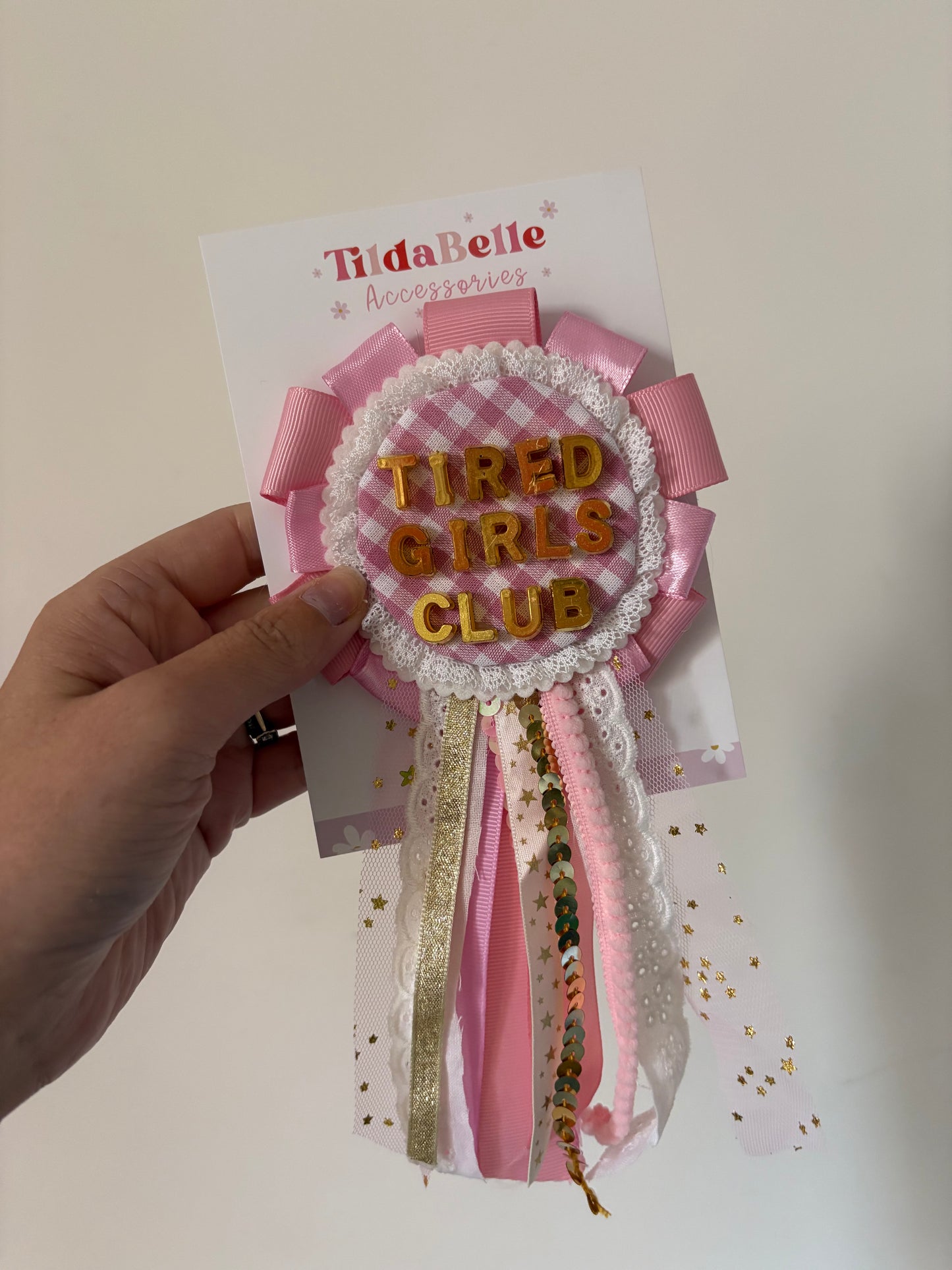 Handmade Statement Rosette Badge | Limited Edition Fabric & Ribbon Brooch | One of a Kind