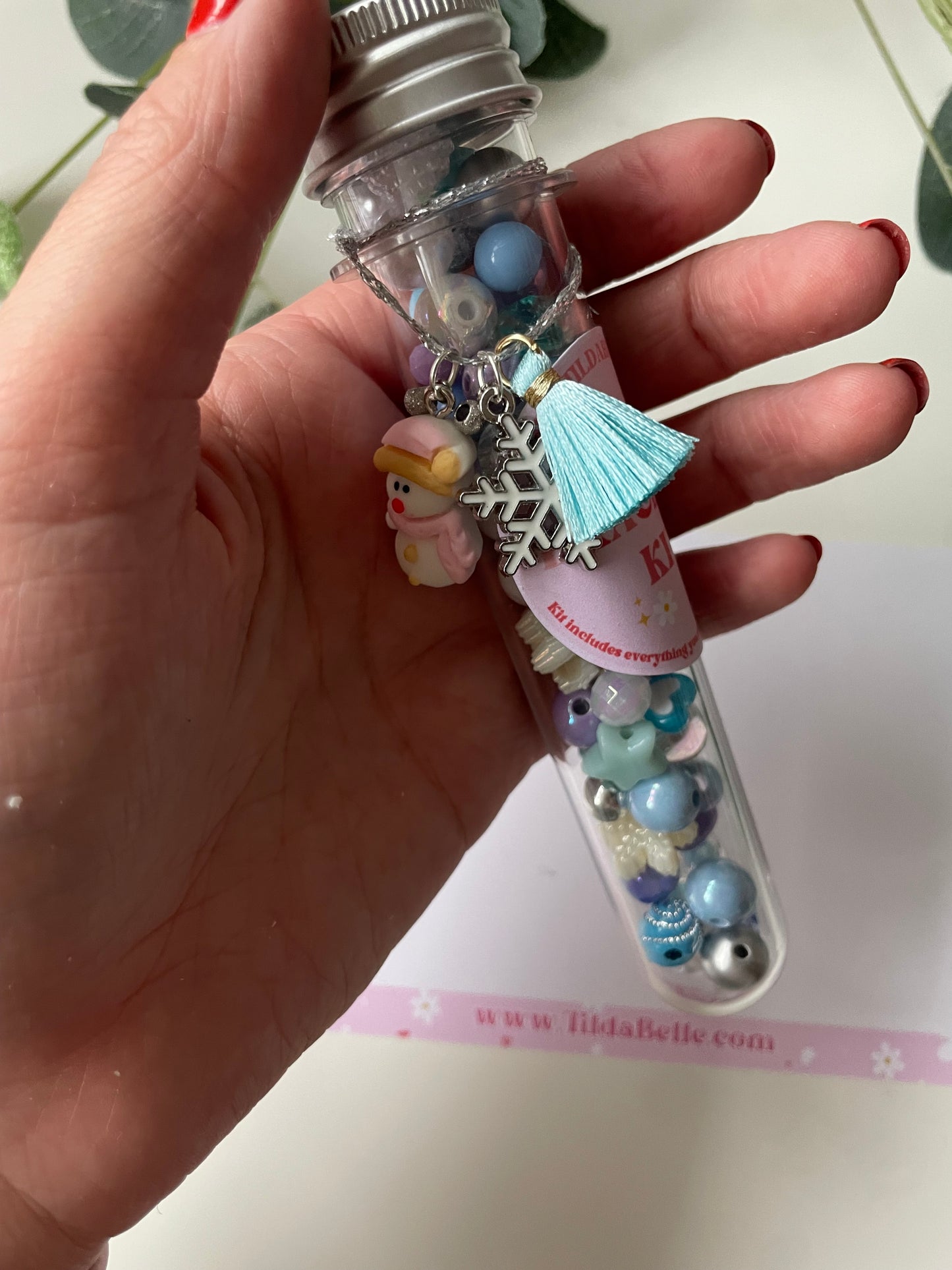 DIY test tube bracelet kits