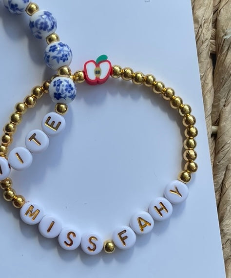 Teacher Bracelets