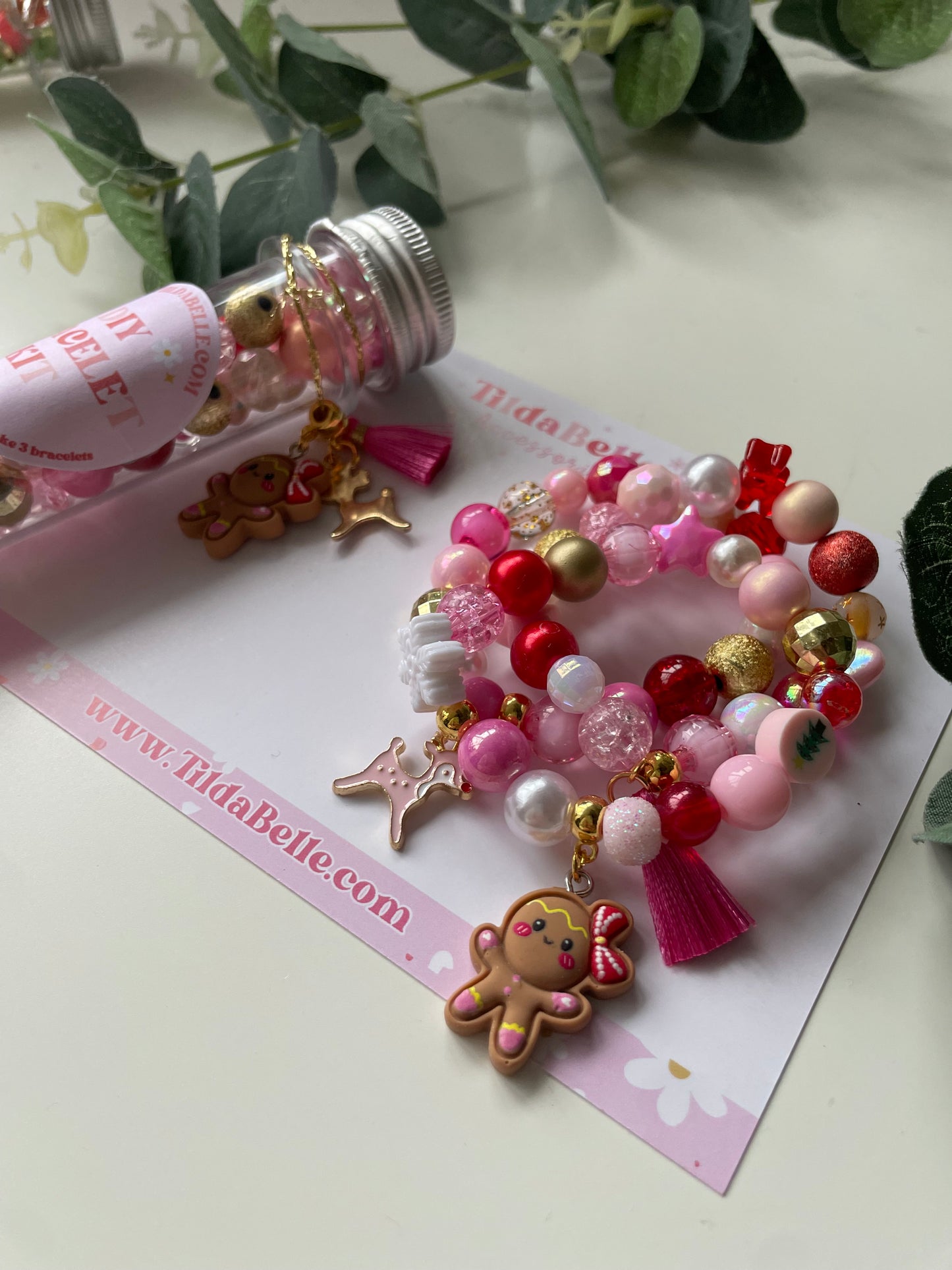 DIY test tube bracelet kits