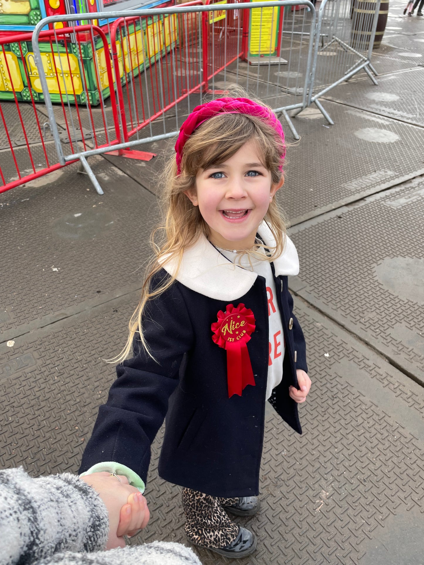 Nice list rosette badge