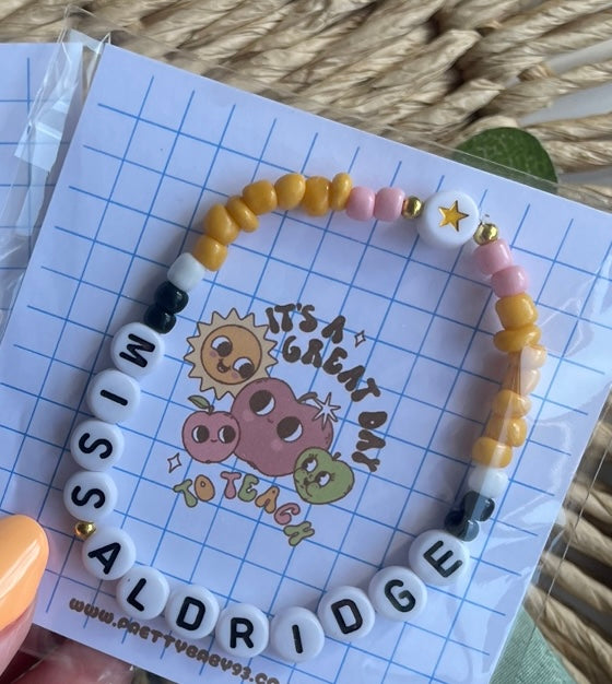 Teacher Bracelets