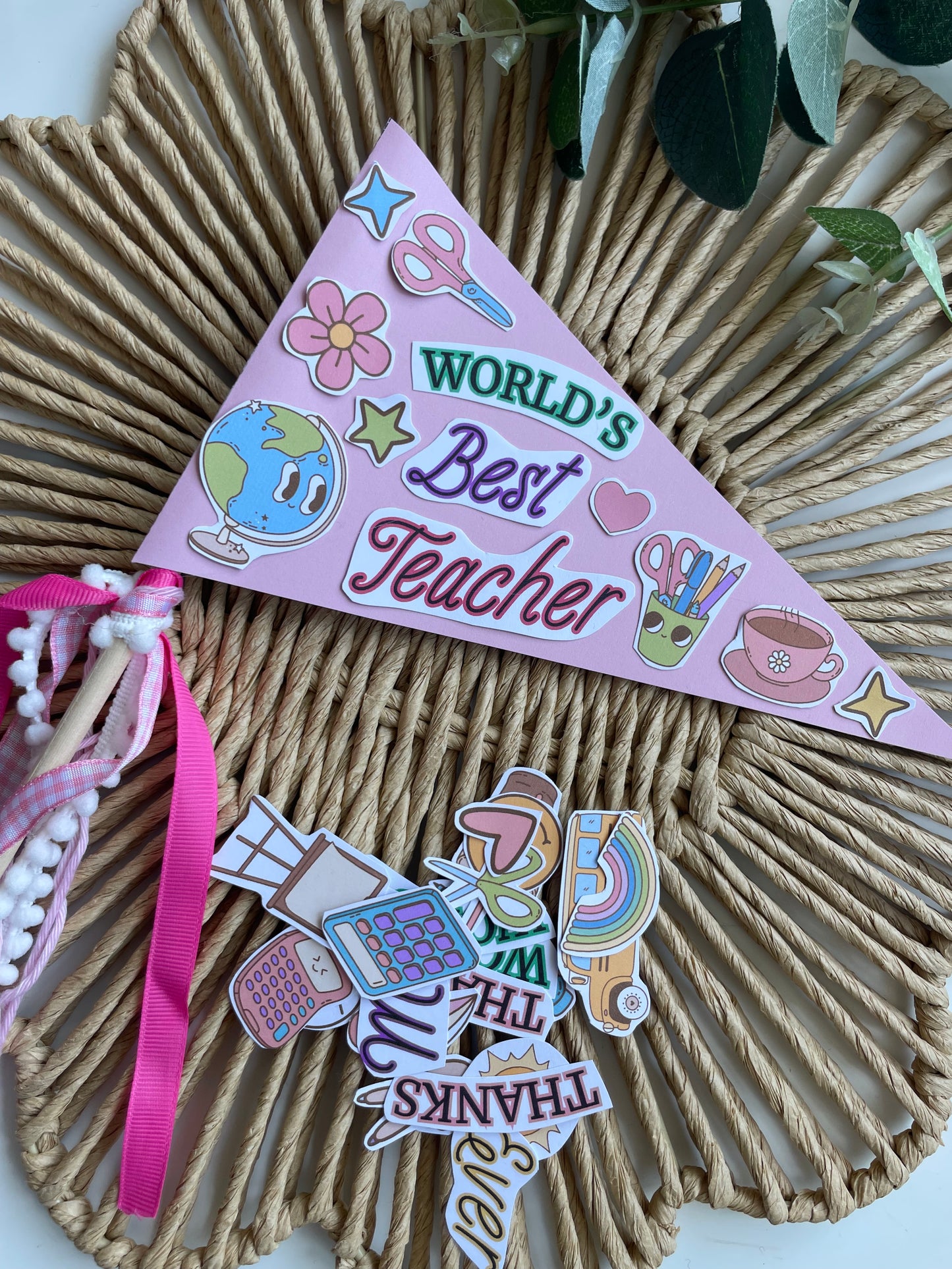 Teacher Flag Gift diy