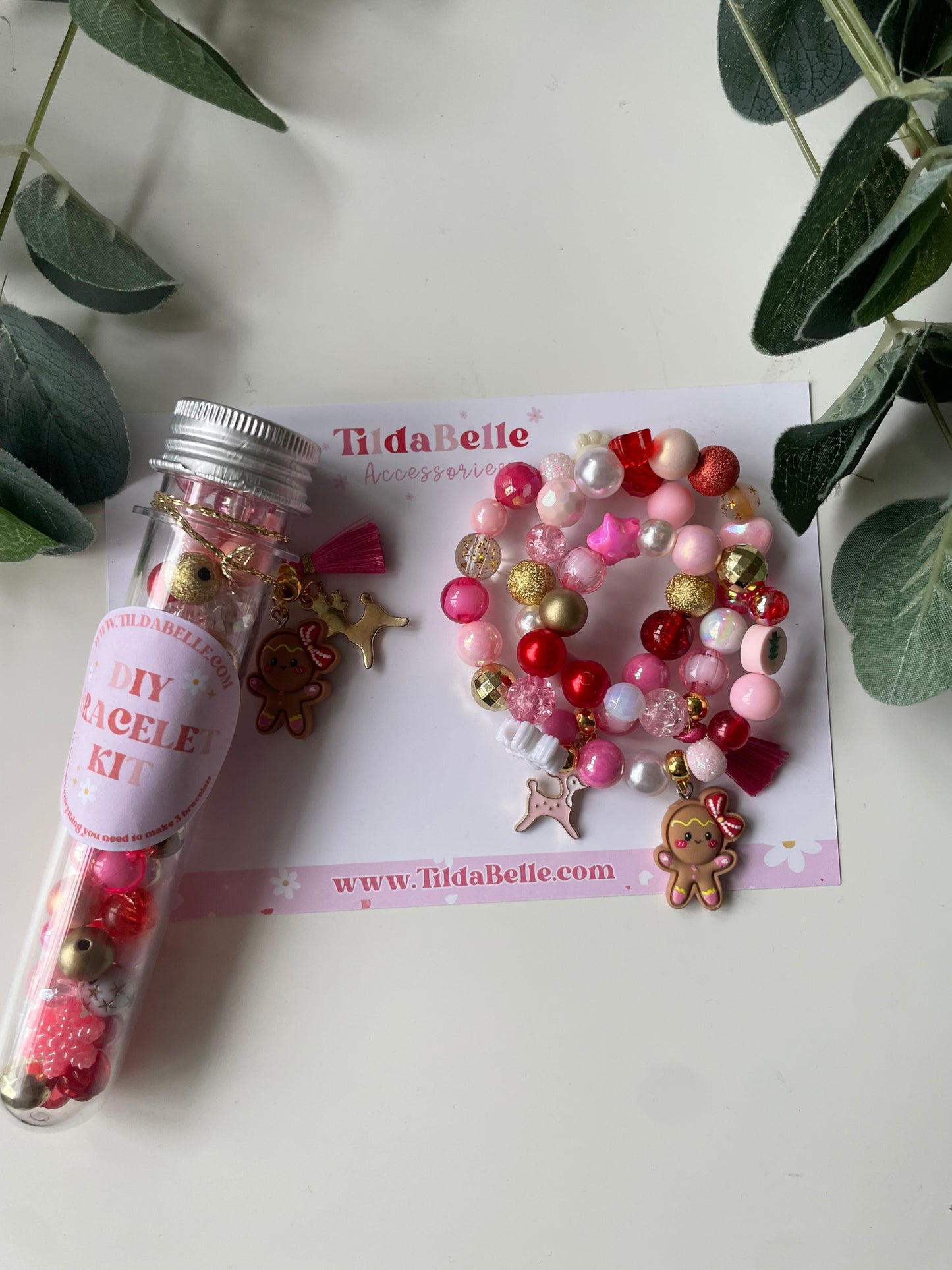 DIY test tube bracelet kits