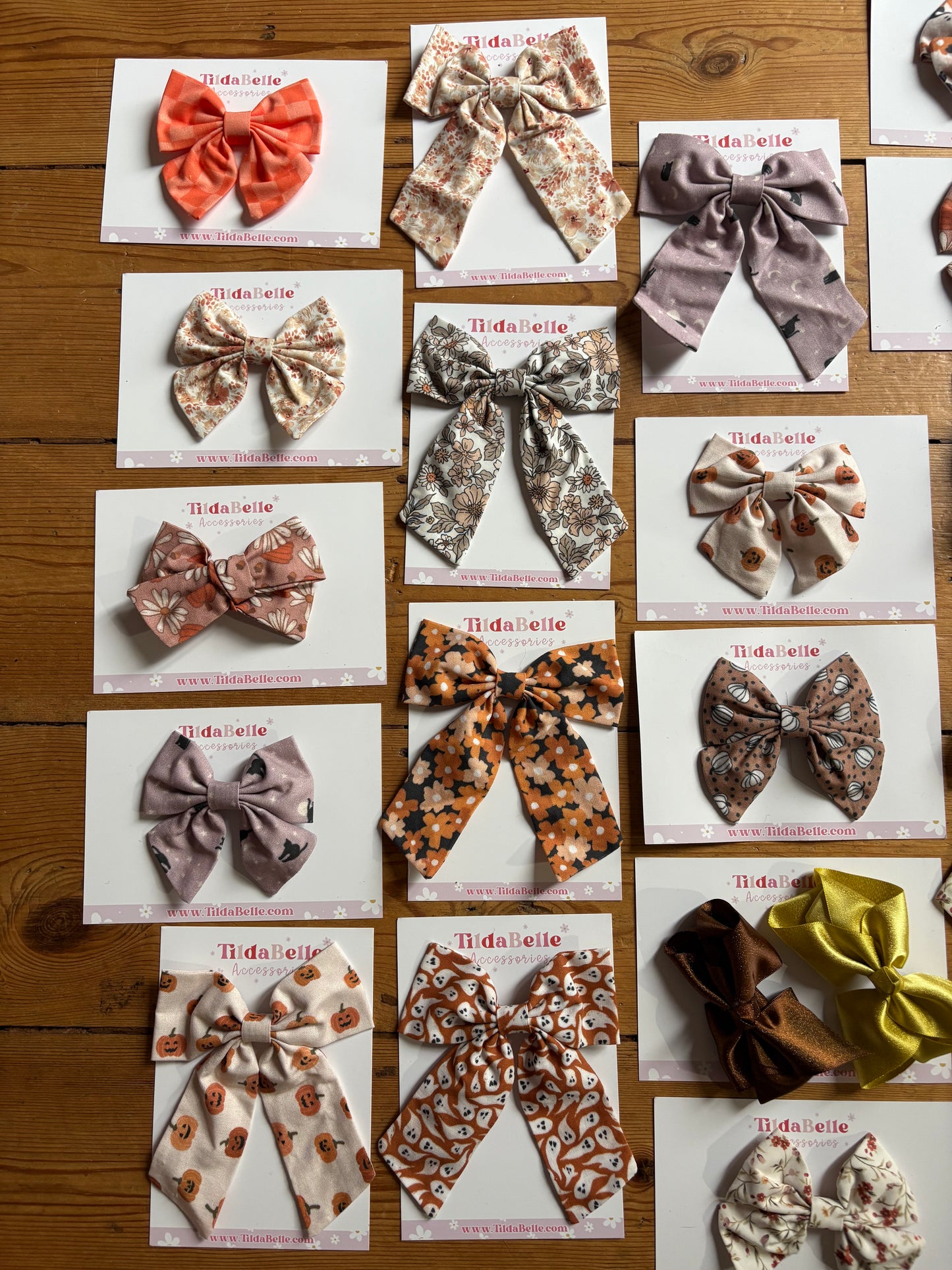 Halloween / autumn bows