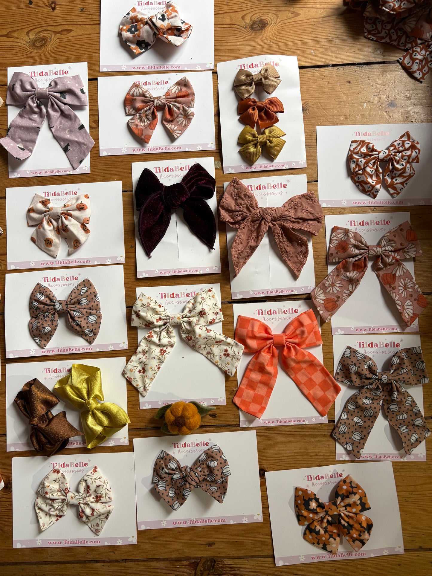 Halloween / autumn bows