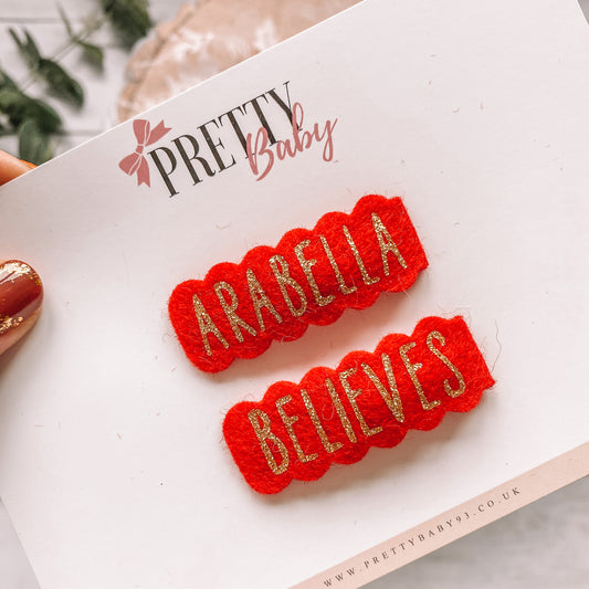 Personalised Believes Snap Set